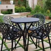 میز و صندلی غذاخوری پلاستیکی هانی کافه رستوران