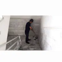 نظافت راه پله ساختمان|خدمات نظافت|اراک, |دیوار