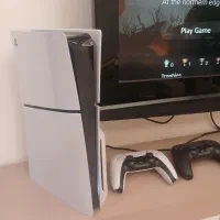 ps5 دو دسته با بازی در حد نو|کنسول، بازی ویدئویی و آنلاین|گرگان, |دیوار