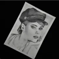 طراحی چهره|تابلو، نقاشی، عکس|اهواز, نبوت|دیوار