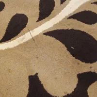 گلیم فرش کارکرده.چندجاسوخته.|فرش|کنگاور, |دیوار