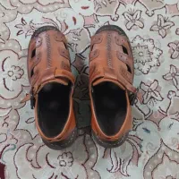 کفش صندل چرم تبریز
