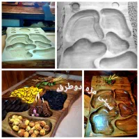 اردو خوری و میزنهارخوری چوب گردو|میز و صندلی غذاخوری|قم, بنیاد|دیوار