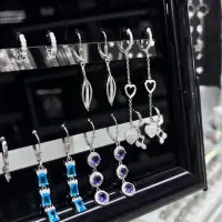 گوشواره نقره ۹۲۵ زنانه و گوشواره دخترانه