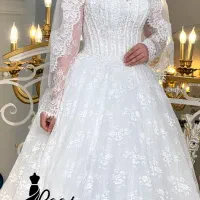 لباس عروس مدل نورا NORA کد09(مزون عروس ایرونی)
