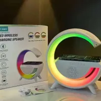 اسپیکر بلوتوثی RGB با شارژر وایرلس طرح G|پخش‌کننده همراه|زاهدان, |دیوار
