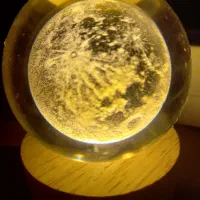 چراغ خواب طرح ماه مدل گوی|چراغ خواب و آباژور|پرند, فاز ۵|دیوار