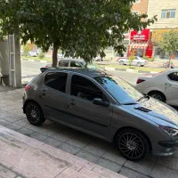 ۲۰۶ پنوماتیک با تمام وسایل مدل ۹۵ تمام فابریک تیپ۳|خودرو سواری و وانت|شیراز, شهرک سراج‎|دیوار