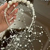 تل وتاج حلقه ای مرواریدی ترند|زیورآلات و اکسسوری|رباط‌کریم, رباط‌کریم|دیوار