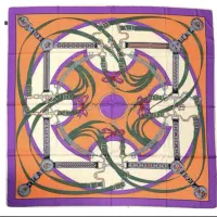 روسری قواره دار (۱۴۰ در ۱۴۰) ابریشم