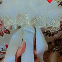 یه دسته گل عروس در حد نو کاملا تمیز