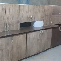 کابینت قهوه ای