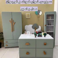 تخت کمد نوزاد واکسسوری(اقساطی)