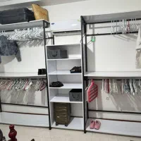 شلف و طبقه چوبی فلزی