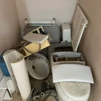 روشویی وفرنگی کارکرده ودرب