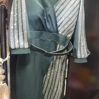 لباس مجلسی نگین رنگ سبز