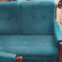 مبل ۶ نفره جنس پارچه مخمل