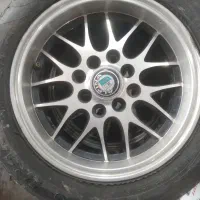 چهار عددرینگ اسپرت پراید سالم درحد  بدونه تاپ وجوش