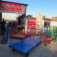 گاری ارابه چهار چرخ دستی حمل بار (مدل ارابه)تولیدی