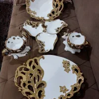 سرویس پذیرایی ۵ تکه در حد نو