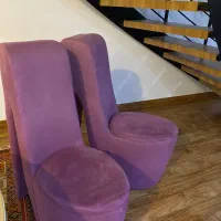 دو عدد صندلی مدل کفش