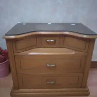 سرویس تخت خواب دو نفره، میزآرایش و پاتختی|تخت و سرویس خواب|سهند, |دیوار