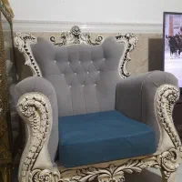 دو عدد مبل سلطنتی سالم