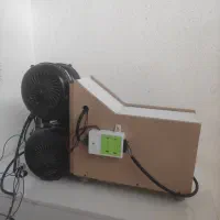 سایلنت باکس ماینر حلزونی جفت فن صنعتی 4 سرعته