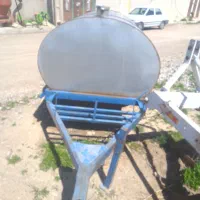 تانکر 2000لیتری چرخ دار در حد نو