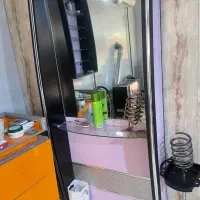 اینه ی سالن ارایشی|آرایشگاه و سالنهای زیبایی|عجب شیر, |دیوار