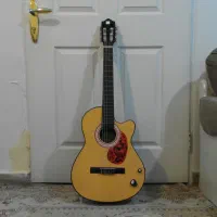 گیتار کلاسیک دیاموند شیپ کاتوی پیکاپ دار|گیتار، بیس، امپلیفایر|تهران, پرستار|دیوار