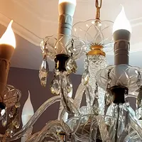 دو عدد لوستر ۱۵ شاخه ای|لوستر و چراغ آویز|تهران, یوسف‌آباد|دیوار