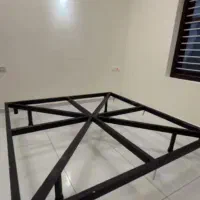تخت خواب معلق کف تخت زیر تختی زیر تشکی جکدار ساده