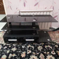 میز تلویزیون شیشه ای