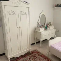 تختخواب میز آرایش کمد و ویترین و پایتختی|تخت و سرویس خواب|تهران, تهرانپارس غربی|دیوار