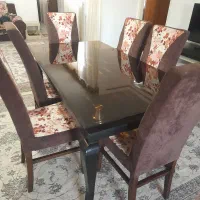 ویترین.ناهارخوری۶ نفره.استندچاقو.تابلو|میز و صندلی غذاخوری|بوئین زهرا, |دیوار