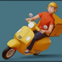 استخدام پیک موتوری و تراکت پخش کن/ساعت کاری ۱۲تا۵