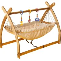 گهواره ننو سرخپوستی و تاشو|تخت و صندلی بچه|تهران, مشیریه|دیوار