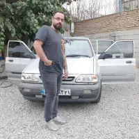 پراید نقره ای