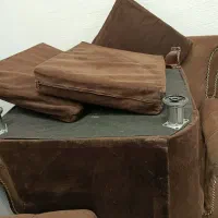 مبل راحتی هفت نفره مخمل راش|مبلمان خانگی و میز عسلی|نوشهر, |دیوار
