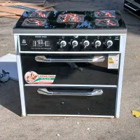 اجاق گاز صفحه شیشه و استیل مدل مدرن/نگین پارس/تکنو|اجاق گاز و لوازم برقی پخت‌وپز|مشهد, طلاب|دیوار