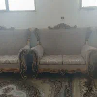 مبل راحتی رنگ کرم