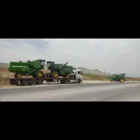 دو عدد کمباین کاه کوب جهت کار برای خوزستان