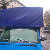 چادر نیسان همراه با میل روباری تاشو بلند