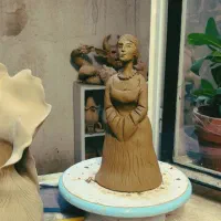 مجسمه سفالی