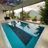 ویلا جنگلی اربه کله استخر شیشه ای ویو جنگل