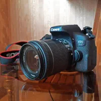 کانن Canon 750d به همراه لنز فیکس 50 میلیمتر