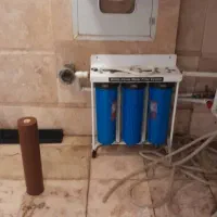 تعویض فیلترو لوله کشی تصفیه آب خانگی