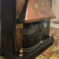 بخاری گازی شومینه‌ای تمیز