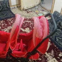 کالسکه ۲ قلو نو و تمیز و زیبا و با دوام